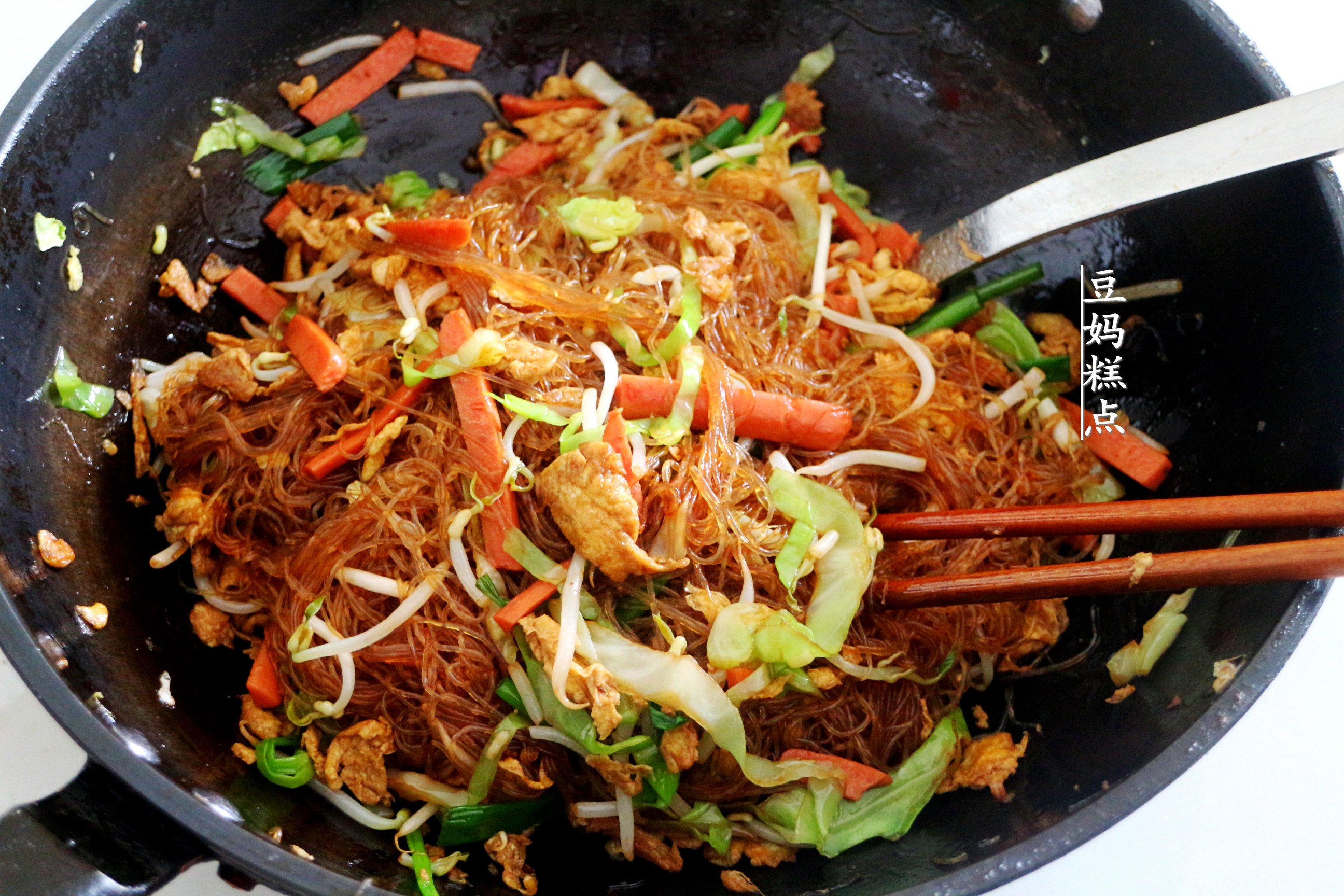 炒米粉原来还能这么好吃长见识了,炒米粉怎么做有大排档的味道