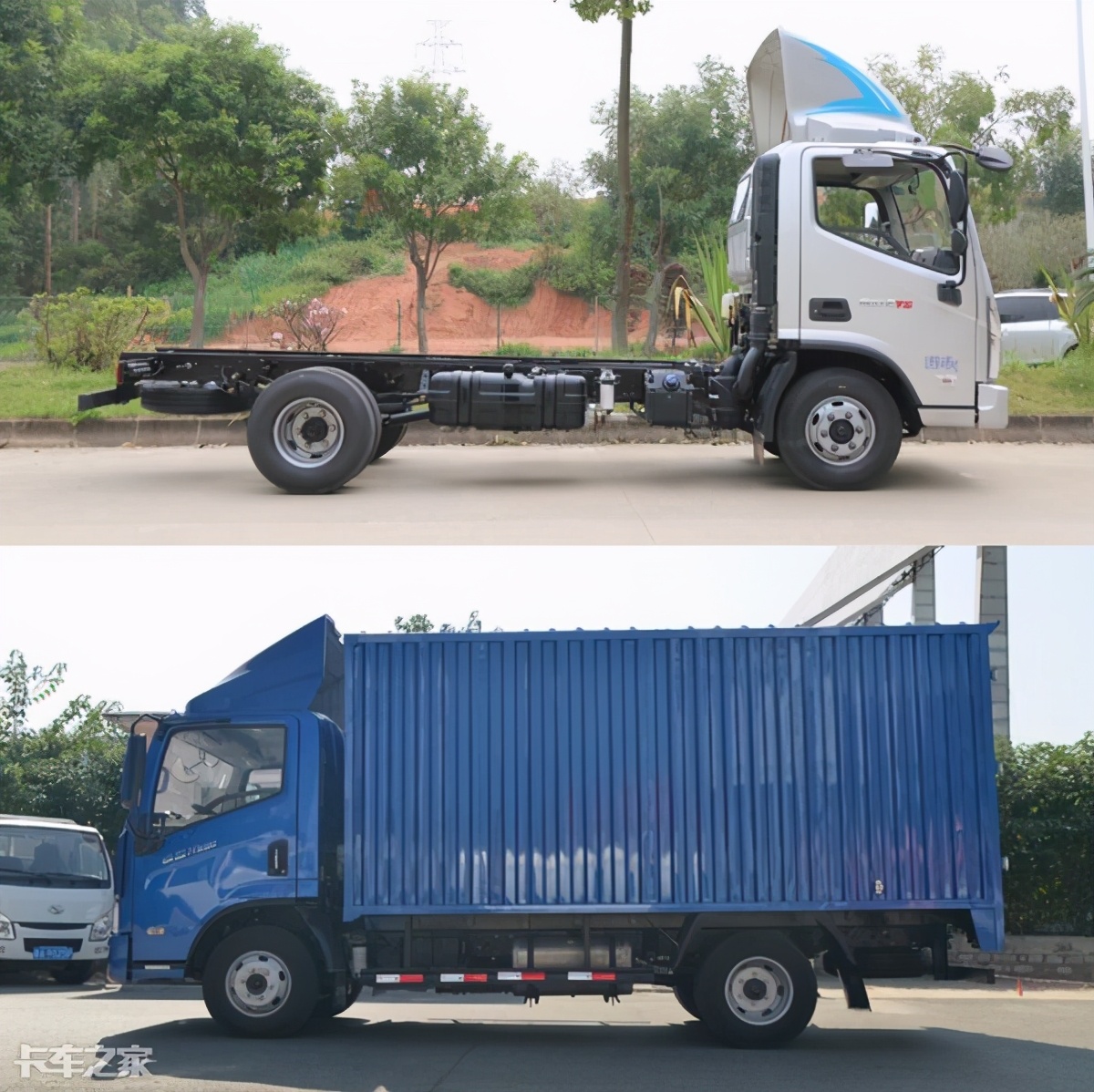 上汽跃进轻卡c300对比奥铃速运,奥铃cts4.2米轻卡试驾