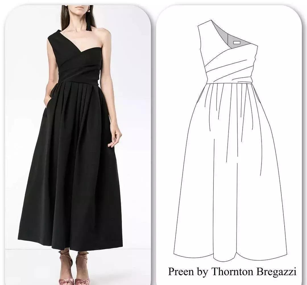 大摆长袖连衣裙30到40岁,四十岁红色高档新款有领连衣裙