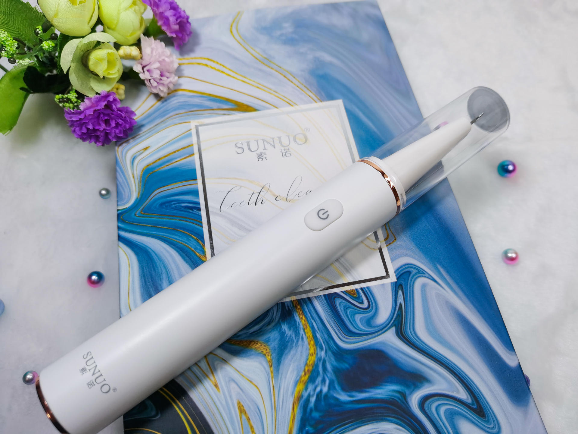 居家智能美容仪,素诺智能可视超声波洁牙仪t11pro