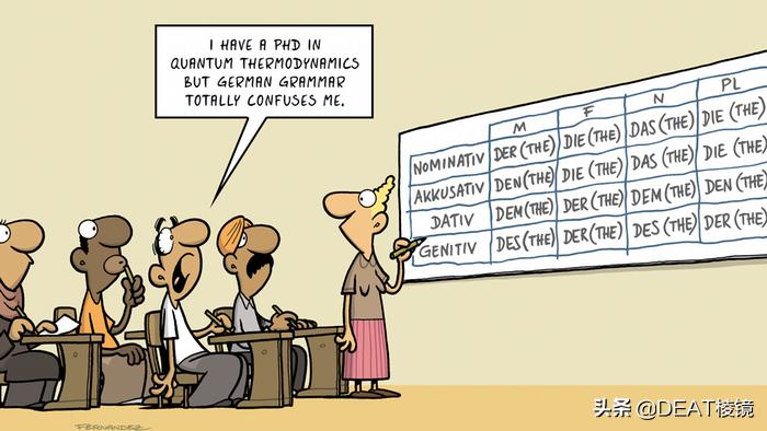 德国人的圣诞树,可能是啤酒瓶做的——漫画家笔下的德国人