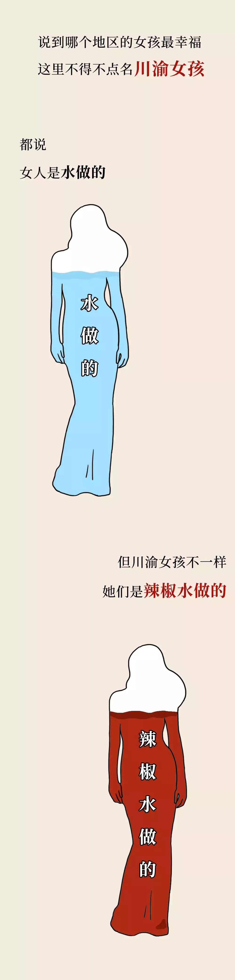 川渝女生的特点,川渝女孩子为什么皮肤这么好