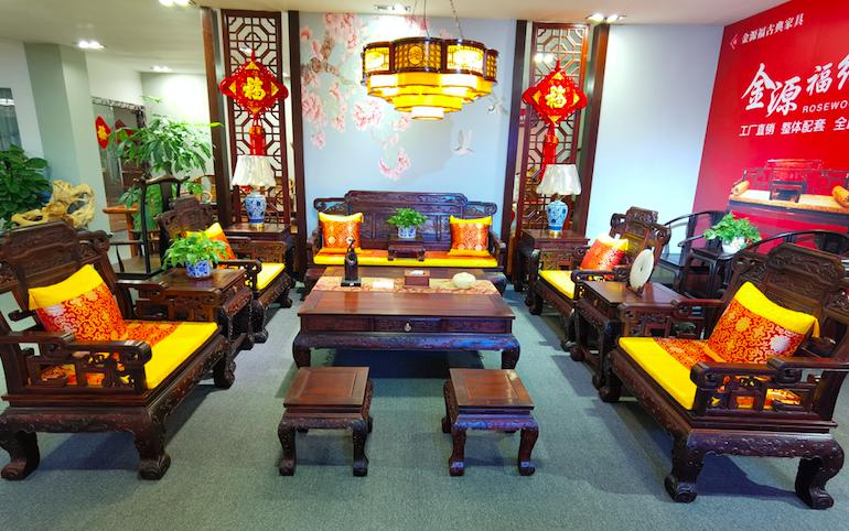 金源福红木家具旗舰店,红木家具10大新中式品牌