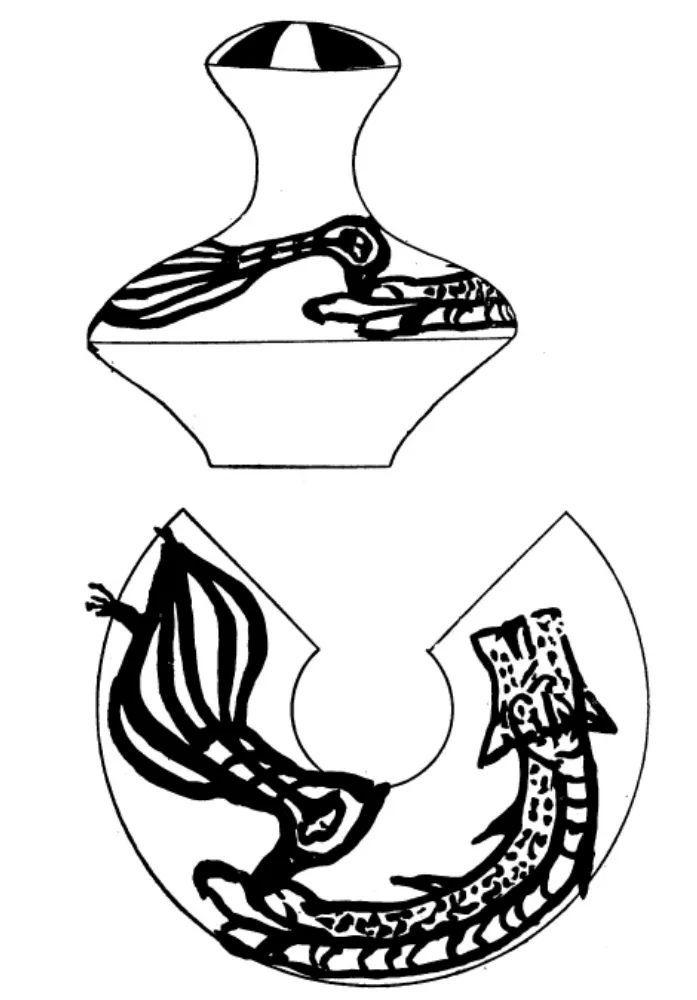 「每日一画」新石器时代庙底沟彩陶绘画艺术
