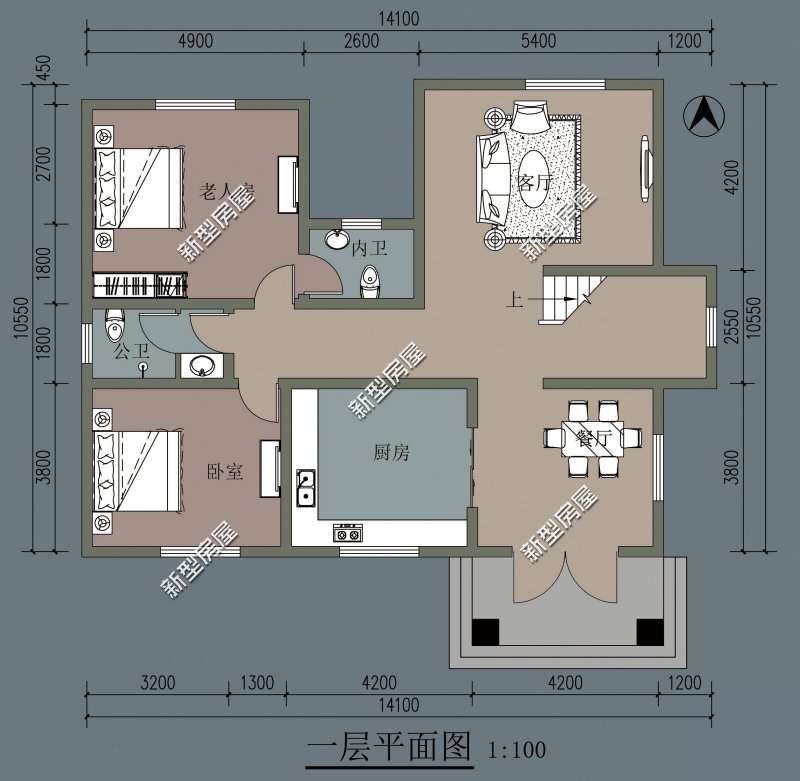 10套新农村建房户型，堂屋柴火房一个不落，我最爱第7套，你呢？