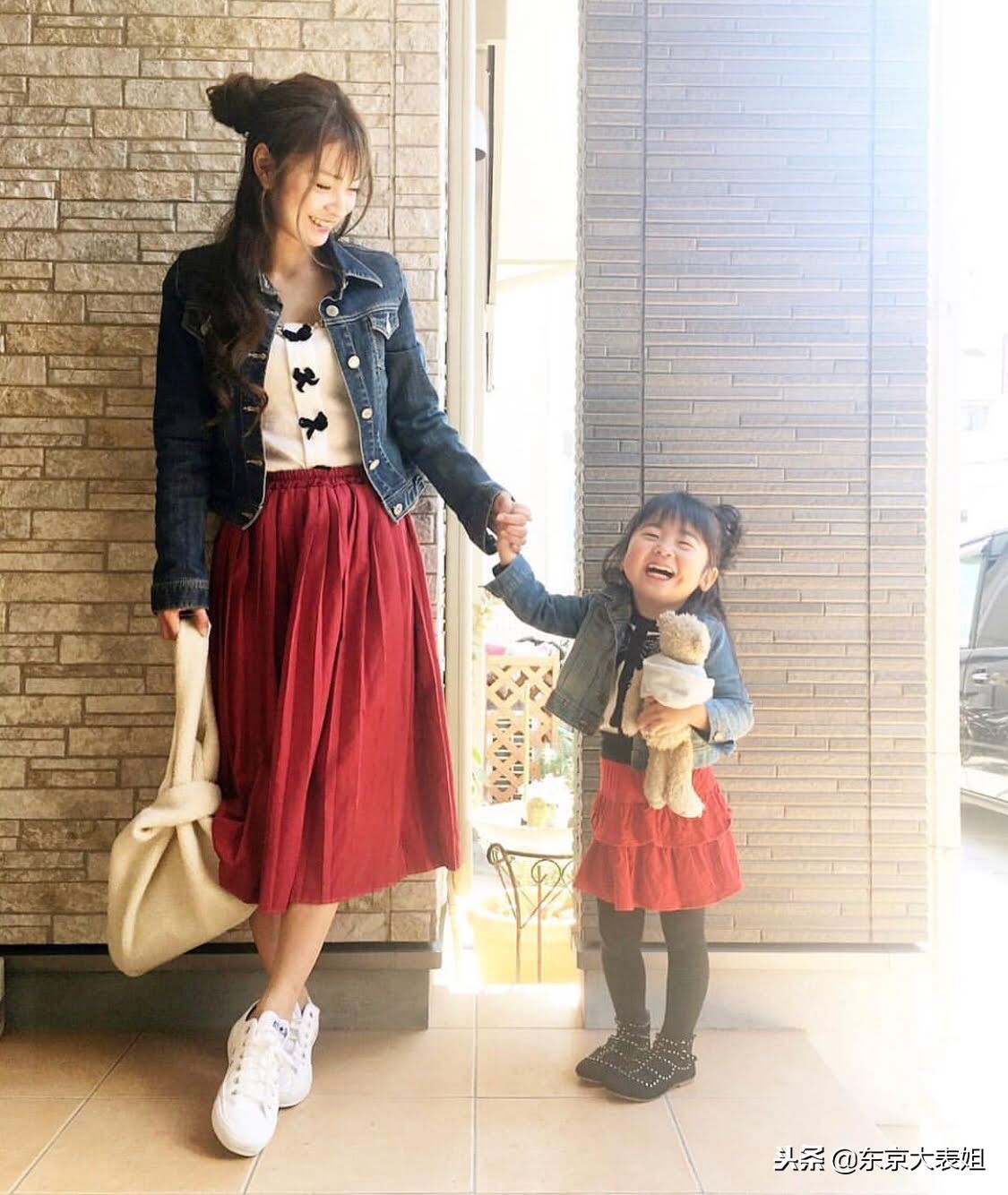 又想骗我生女儿韩剧,高级感穿搭博主推荐亲子装