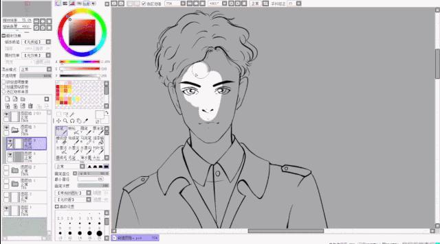 手绘大神服装画,服装设计ps手绘板绘画入门教程