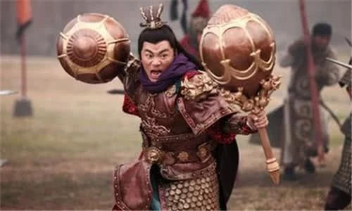 神秘的鱼俱罗,在正史中他因重瞳被忌杀,在评书中他曾刀劈李元霸