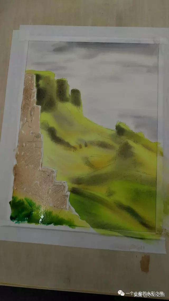 水彩画风景简单入门教程,水彩入门必学500例风景篇教程