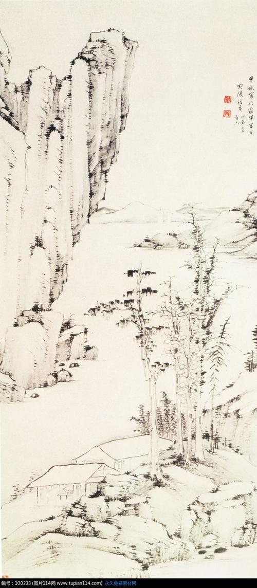 含有山水风景的古诗词名句,描写自然风景的山水田园古诗两首