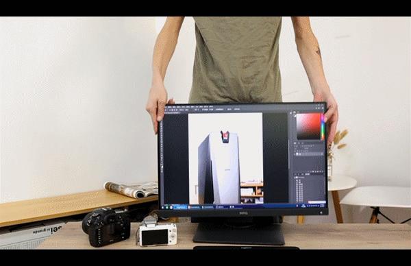 明基sw240的10bit是原生的吗,明基sw240显示器偏绿