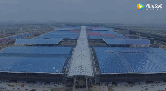 深圳国际会展中心建筑布局图,深圳国际会展中心建造过程