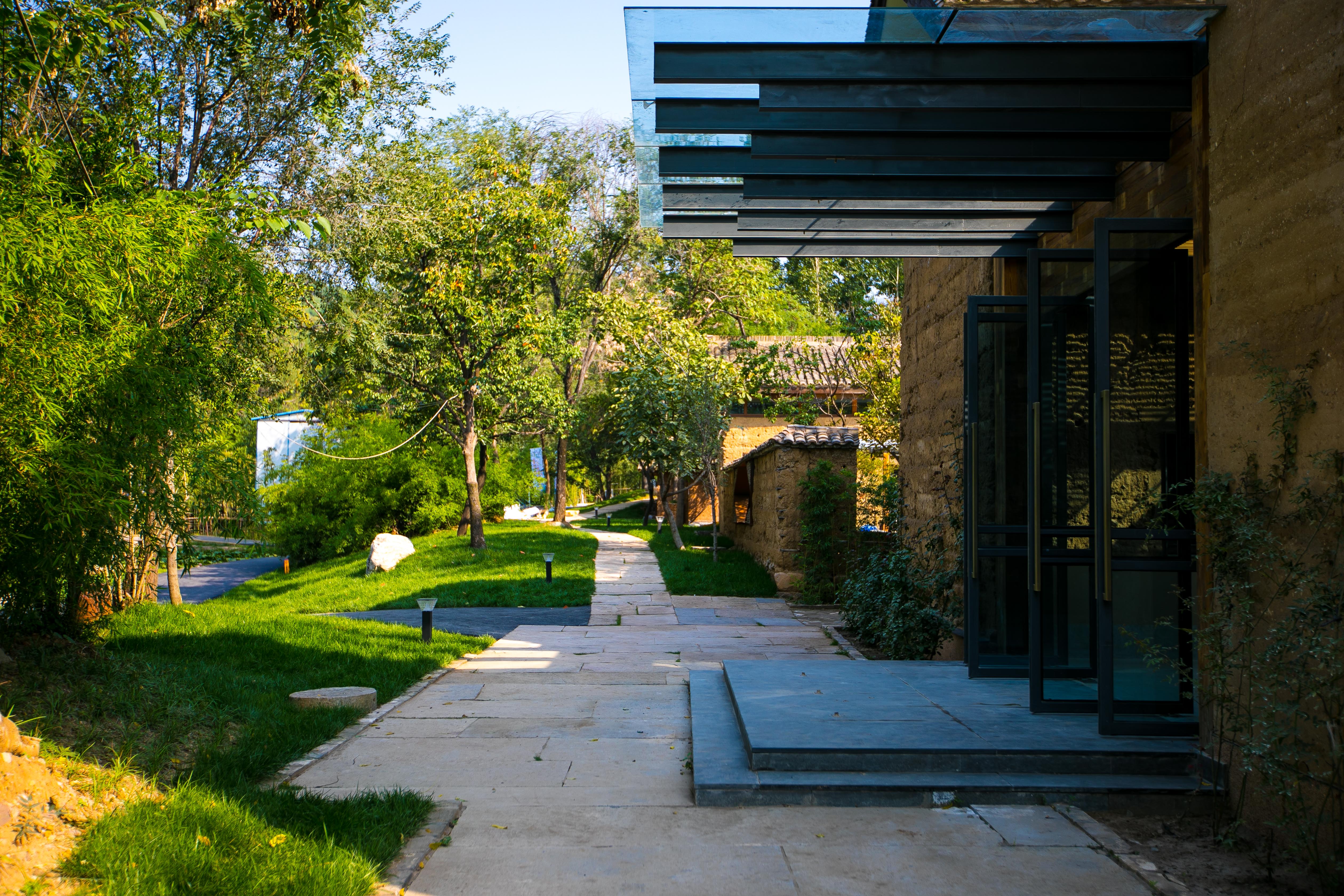 大山里面的现代风民宿,河南最值得住的山区民宿