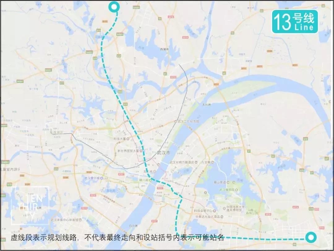 广州地铁13号线前方展望,武汉地铁13号线佳源花都设站