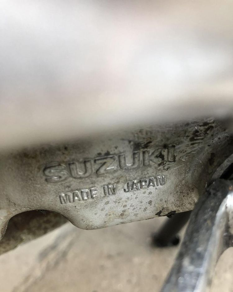 铃木250老款经典,回收40年铃木摩托车