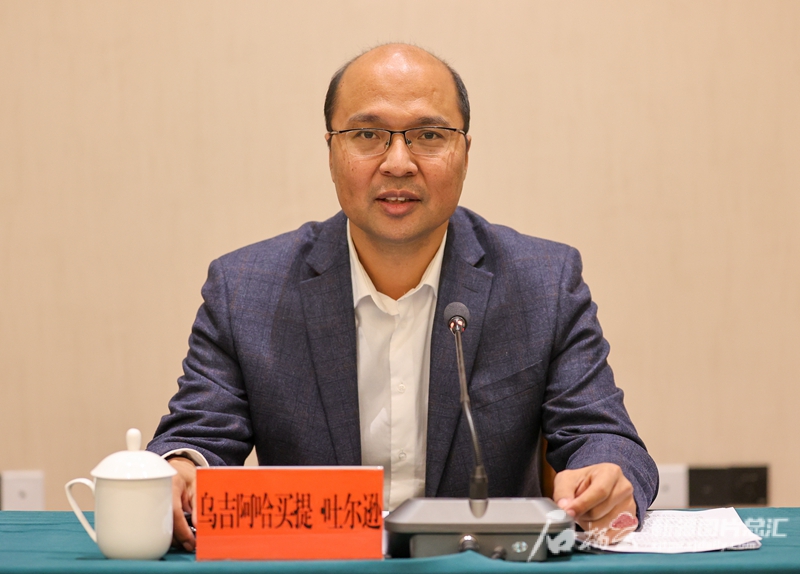 *疆新**维吾尔自治区召开“劳动创造美好生活”和田专场座谈会驳斥美西方*华反**势力“强迫劳动”谎言