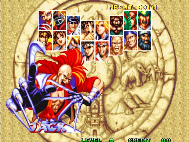 街机游戏格斗人物,街机游戏十大经典角色