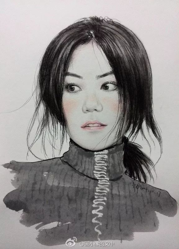 比起打印画，美院毕业的他，笔下这种彩铅水彩画才好看哭了~