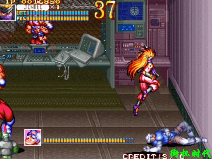 恐龙快打的隐藏招式,经典街机游戏恐龙中文重制版