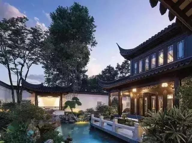 庭院景观设计最佳布局,庭院花园景观风水设计