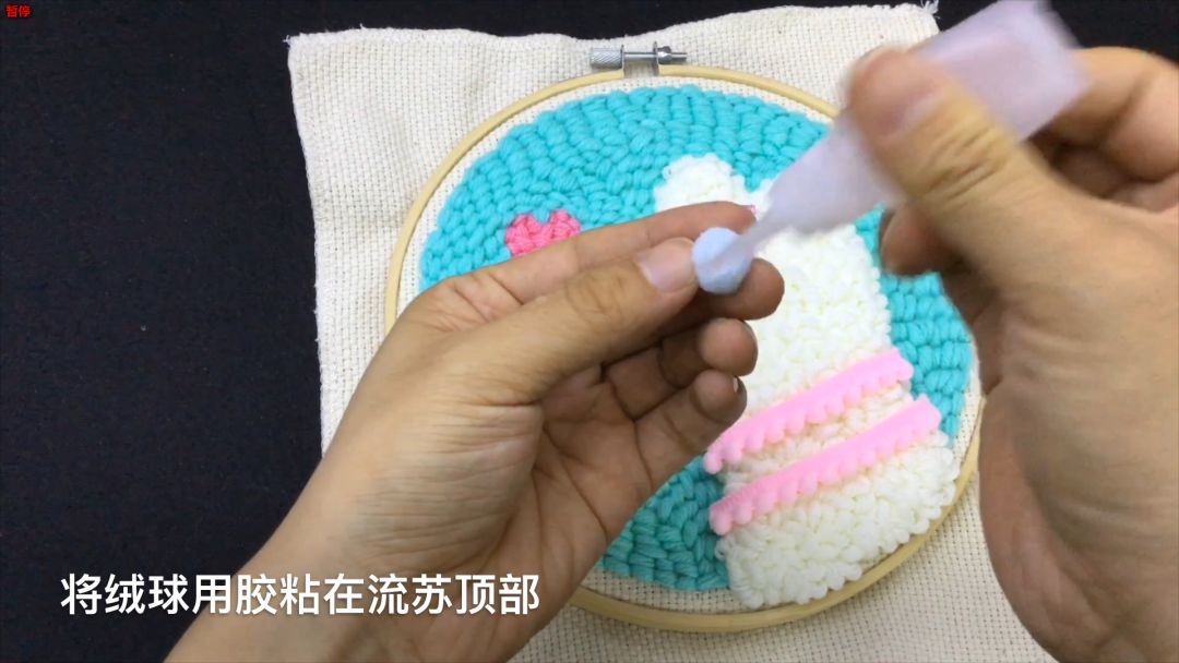 diy刺绣小图案戳戳绣,刺绣文化戳戳绣