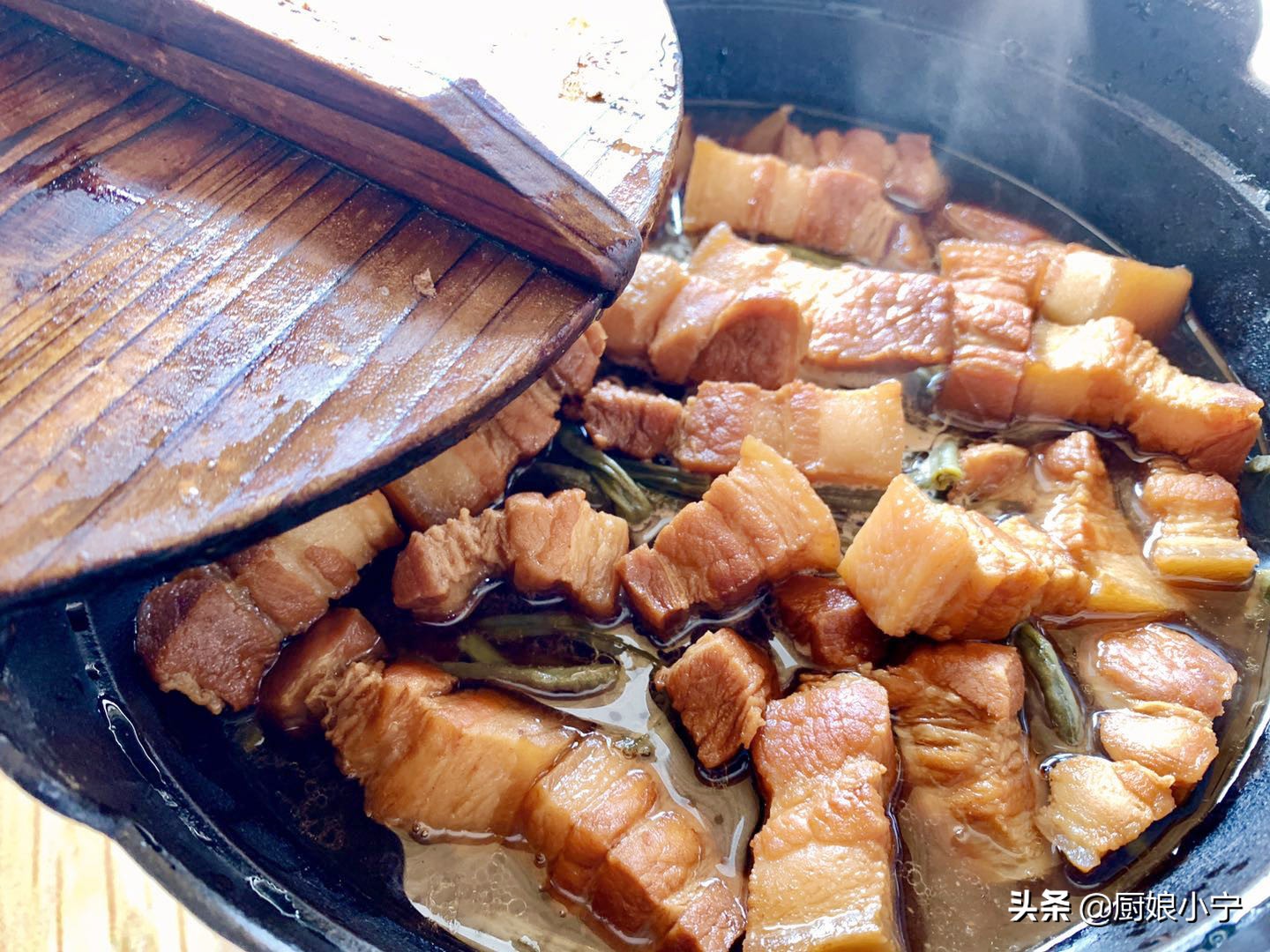 红烧肉不要猪皮的做法,做红烧肉猪肉忘记焯水了