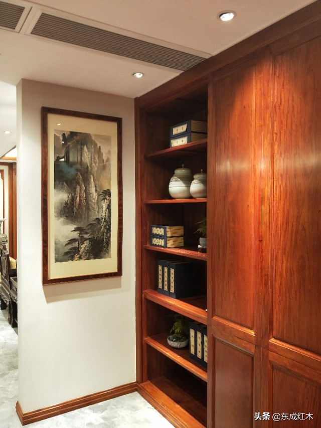 东成红木新中式,东成红木定制技巧