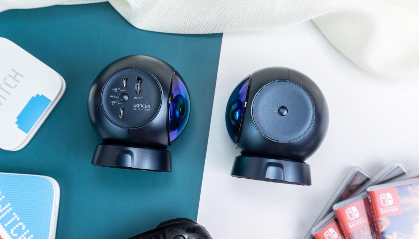 让Switch无线投屏？游戏零延迟的绿联星云瞭望者4K无线投屏器