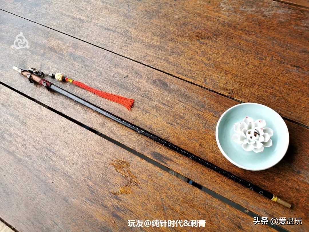 10块钱的手把件,极品老秤杆