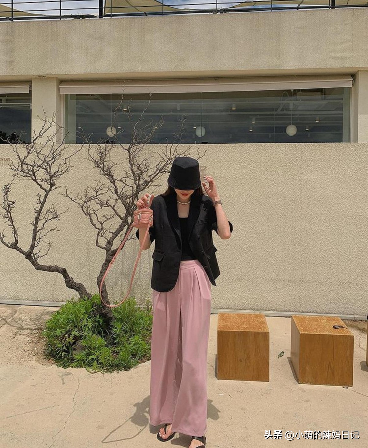 今年超火的阔腿裤穿搭显高,阔腿裤搭配什么上衣好看才有气质