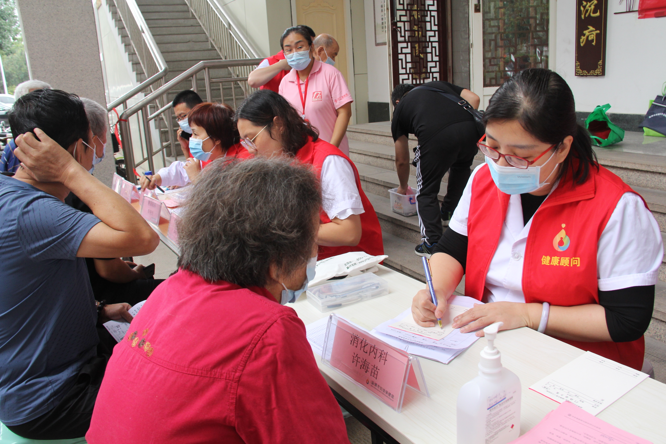 淄博宏仁堂社区卫生服务站,医共体协作惠民生义诊活动暖人心