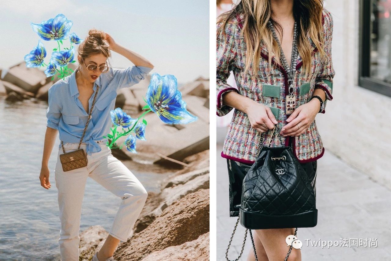 年轻时尚女性法式包包,法国时尚女人的包