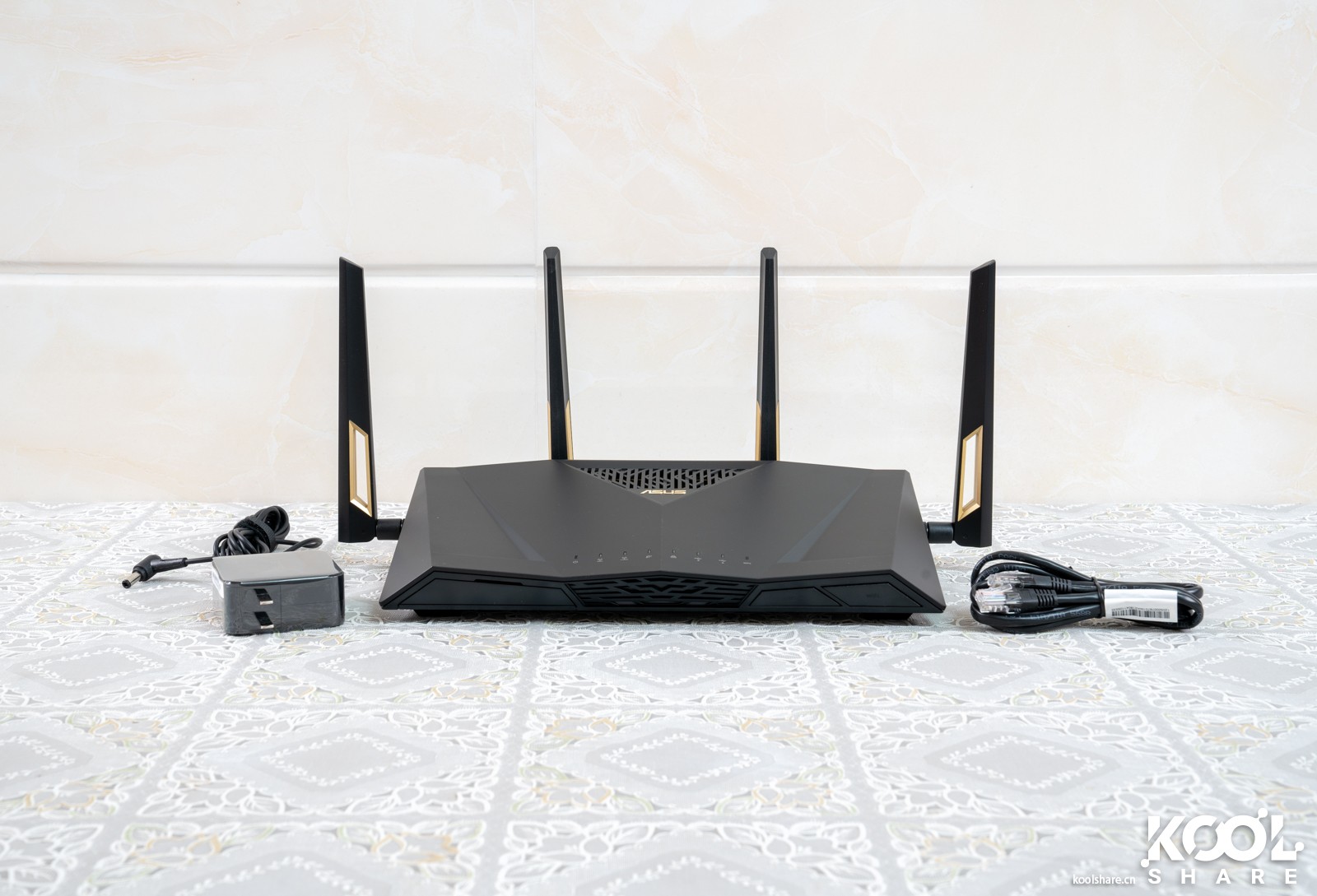 华硕路由器rt-ax86u新款拆解,华硕asusrt-ax68u电竞wifi6路由器