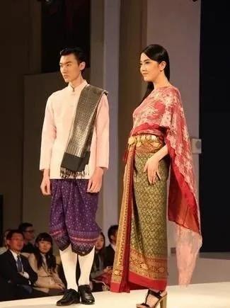 泰国传统服饰男士,泰国服饰传统女装图片