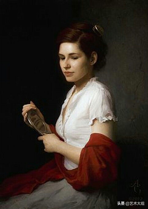 美国印象派画家油画作品欣赏,美国油画大师的雪景油画作品