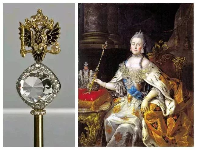 沙俄珍宝钻石,18世纪俄罗斯帝国钻石