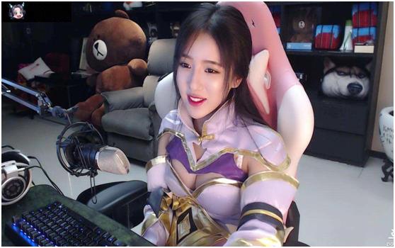 呆妹因游戏被骂,游戏主播呆小妹