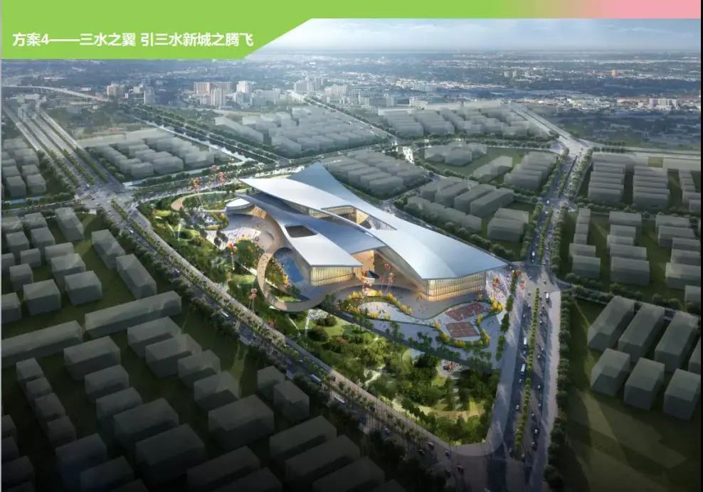 1亿元体育馆,三水新城体育馆位置