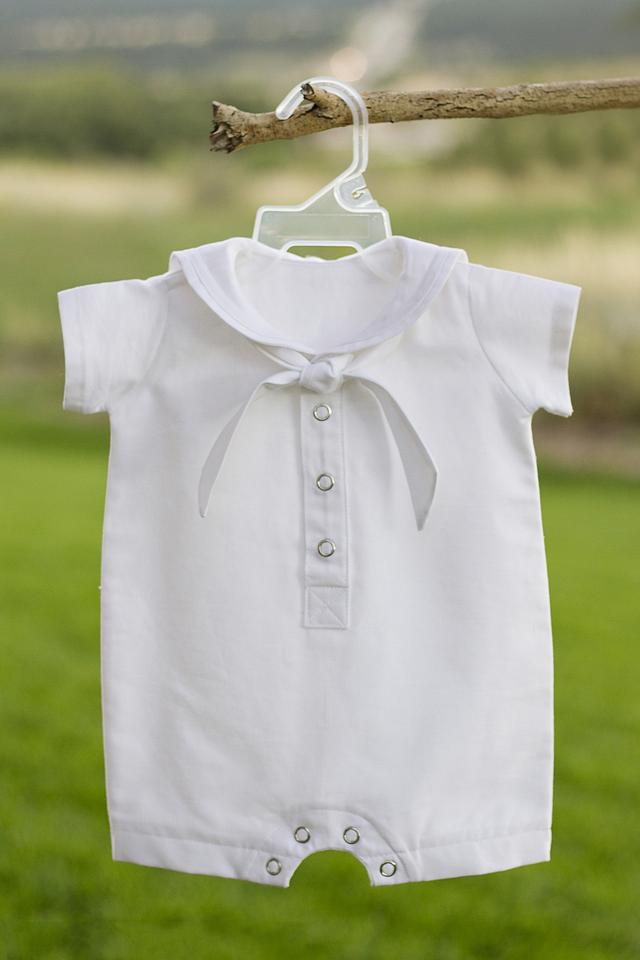 婴儿贴身连体衣制作教程,宝宝罩衣的制作教程