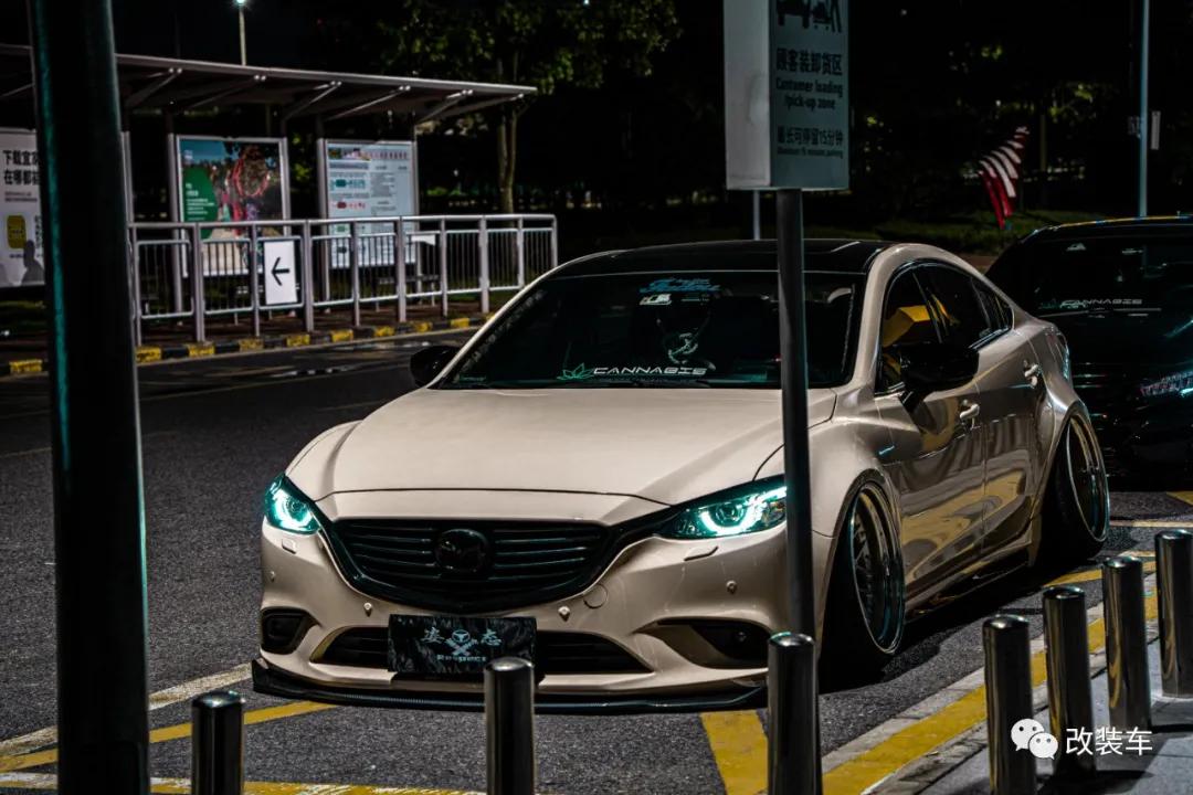 马自达阿特兹改装外观全过程,2018款马自达阿特兹改装
