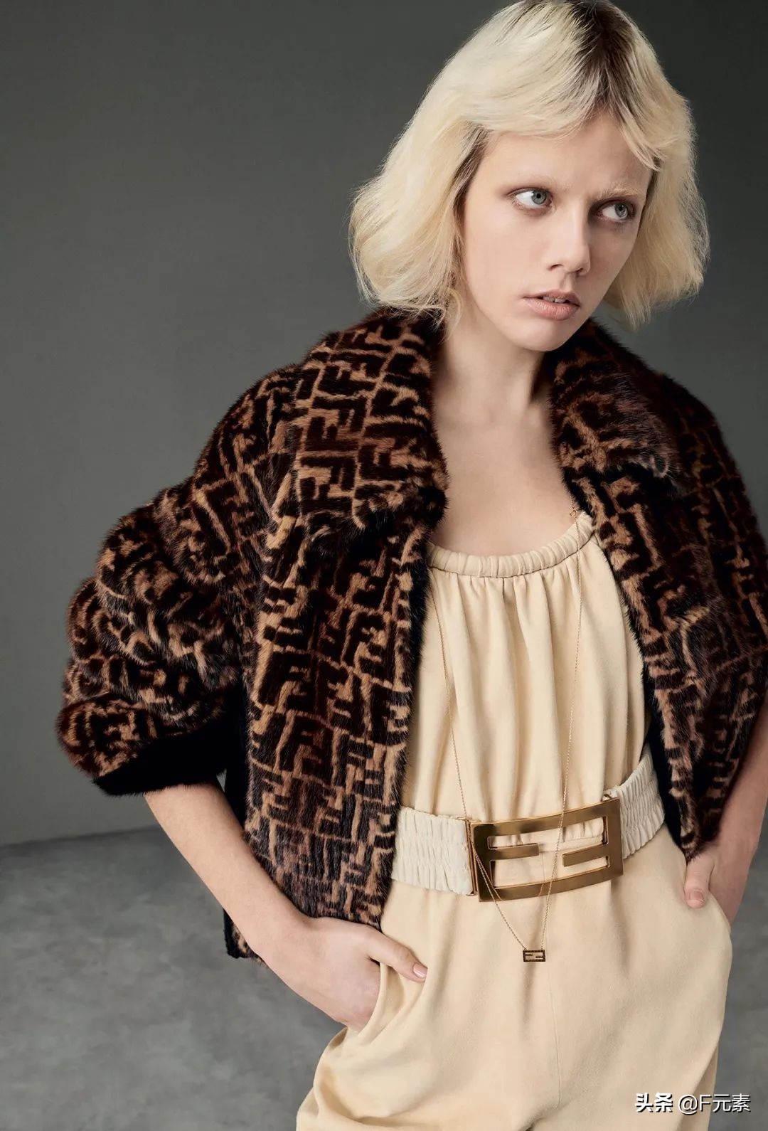 fendi皮草,用皮草记录时代fendi2020秋冬发布