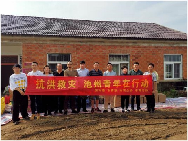 安徽人民抗击洪水,抗洪救灾安徽分队