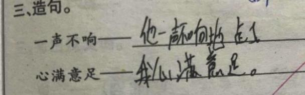 孩子懒的最高境界造句,儿童懒式造句火了