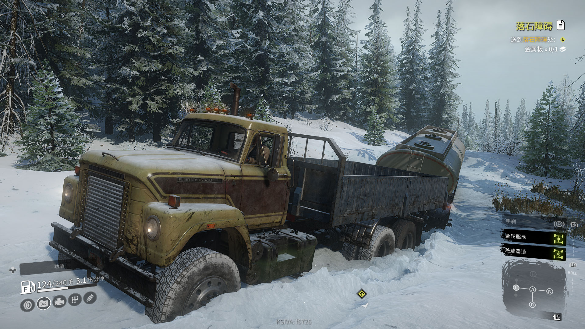 雪地奔驰游戏越野能力最强的车,游戏奔驰卡车测评