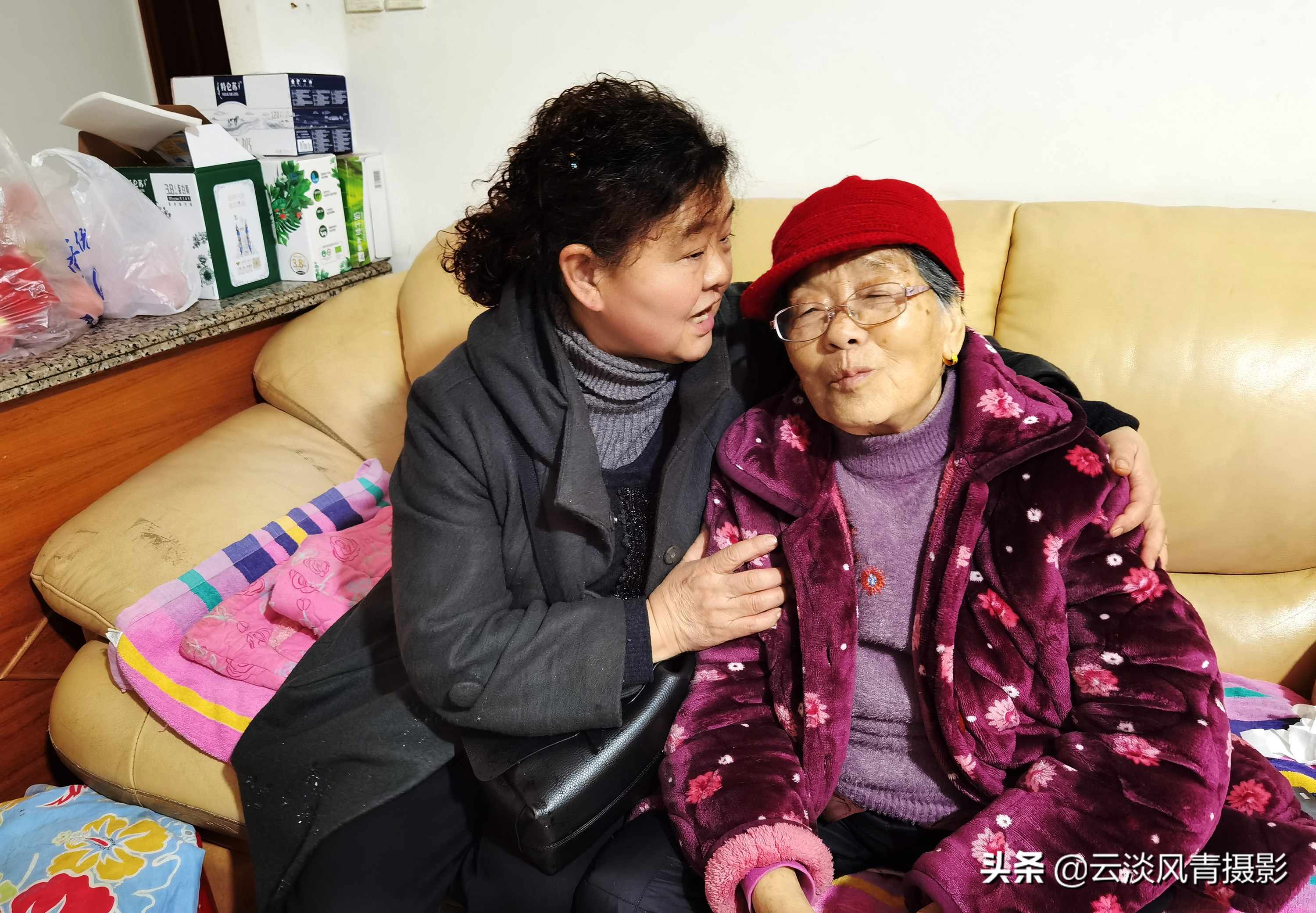 回家守孝,回家守着爸妈心情格外好