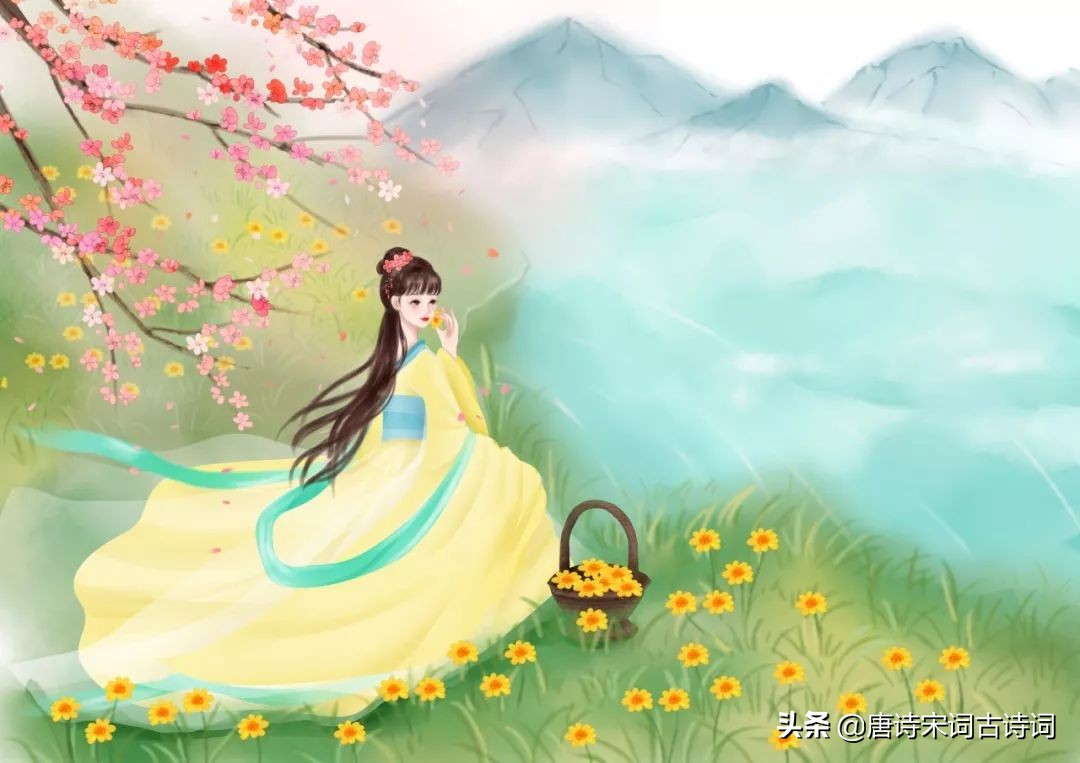 一些夸赞女生好看的诗词,夸赞女人优美的诗词