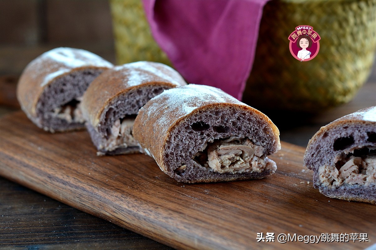 天热吃这种面包，烤1炉吃2天，黑米软欧中加这料，儿子直夸好吃