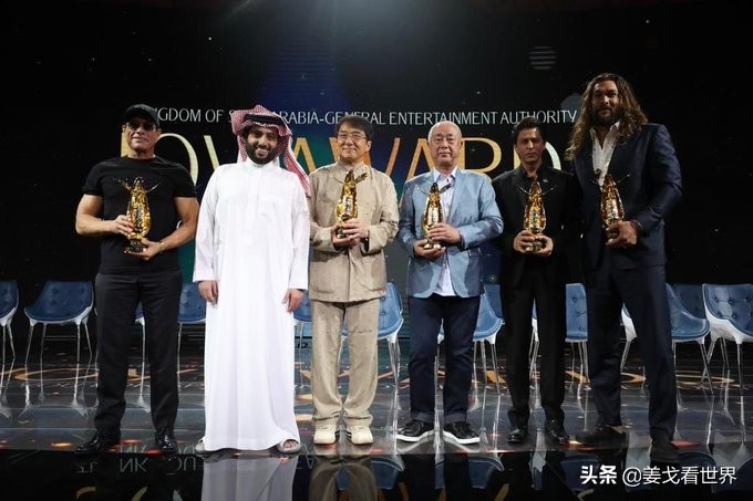 成龙尚格云顿史泰龙合照,成龙杰森斯坦森