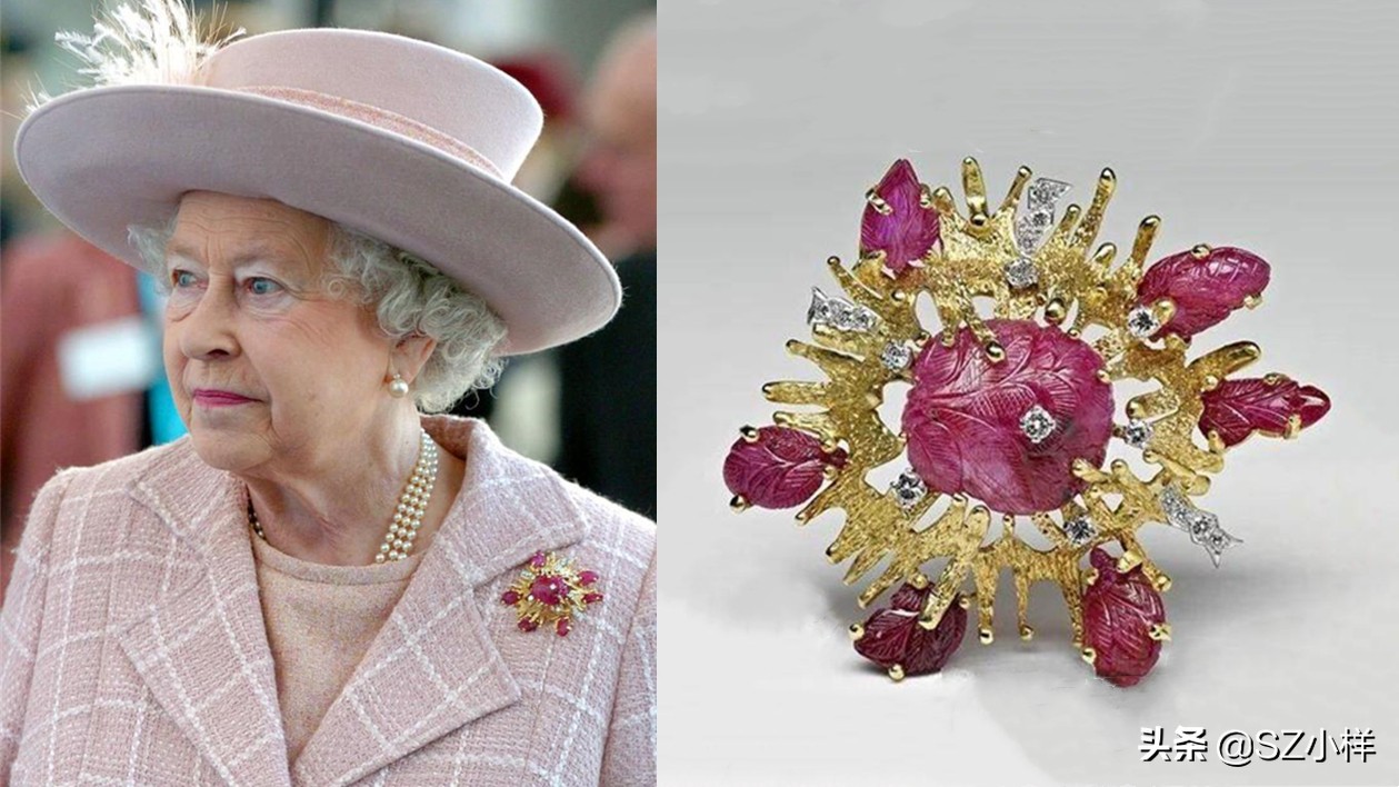 英国女王多奢侈,英国女王佩戴珠宝来源图
