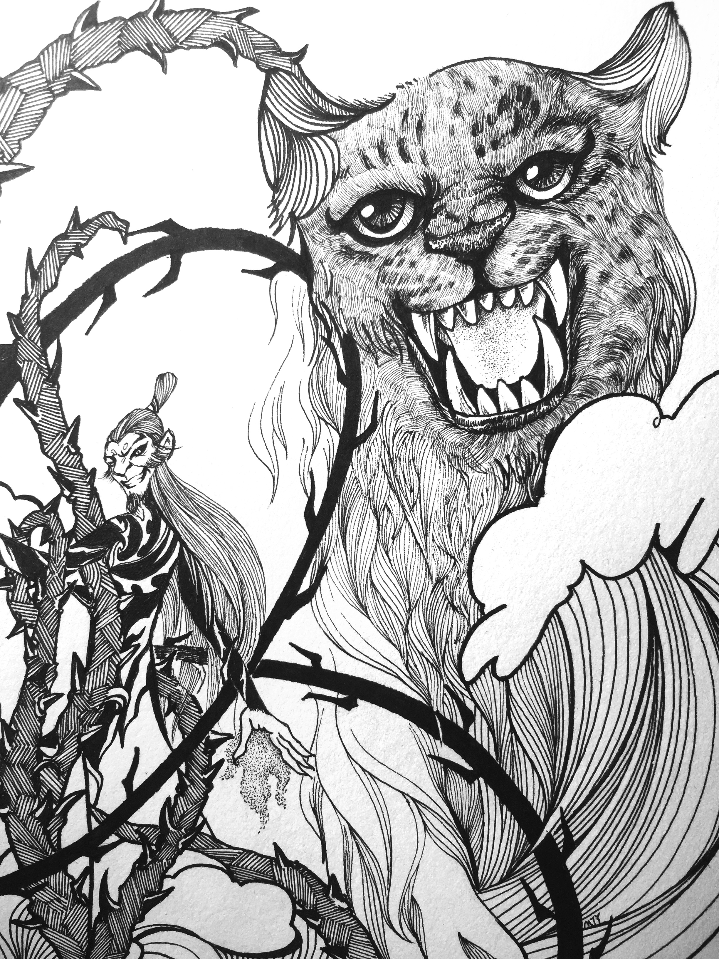 线描绘画教程入门零基础,线描画自学教程哪种好